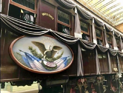 Lincoln Funeral Train replica
